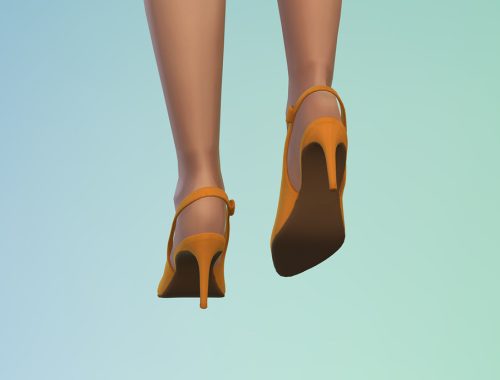 Female Slingback Stiletto Heels