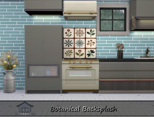 Botanical Backsplash