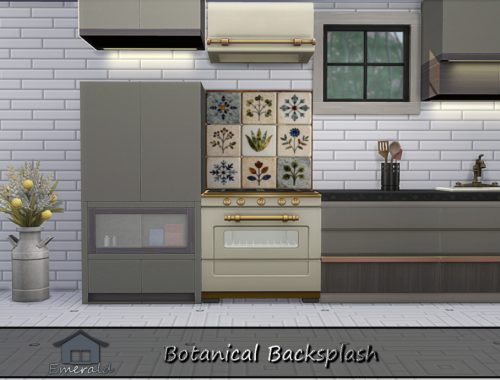 Botanical Backsplash