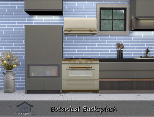 Botanical Backsplash