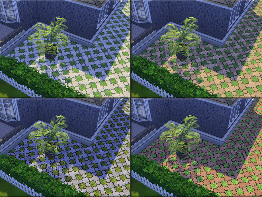 Lawn And Stone Pavement - Image 2