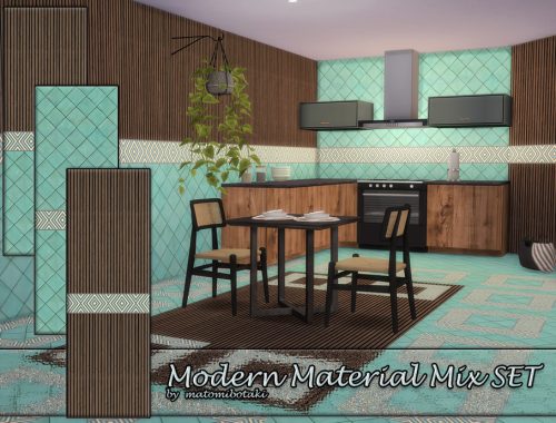 Modern Material Mix Set