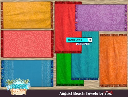 August Beach Towels