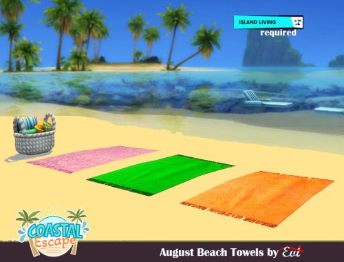 August Beach Towels