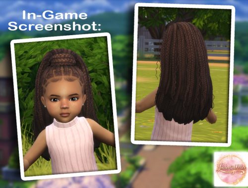 Imani Hair - Toddler Version