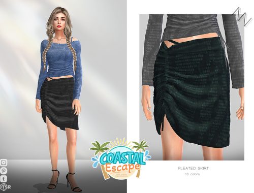 Pleated Skirt