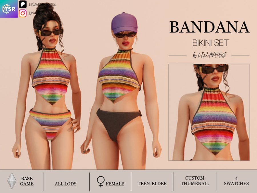 Bandana Bikini Set - Top