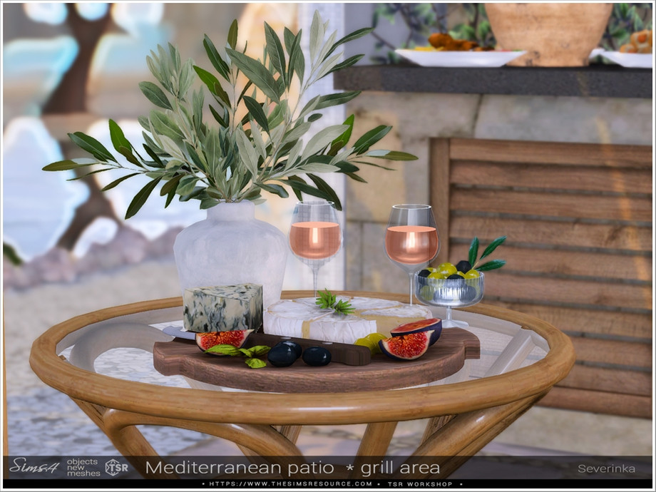 Mediterranean Patio Pt1 Grill Area - Image 4