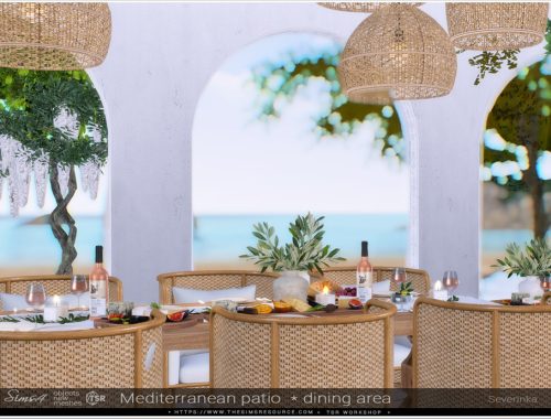 Mediterranean Patio Pt2 Dining Area