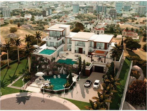 Mm Waterfall Mansion