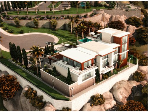 Mm Waterfall Mansion