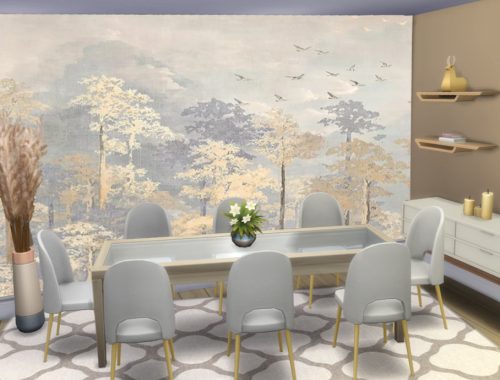 Golden Forest Mural