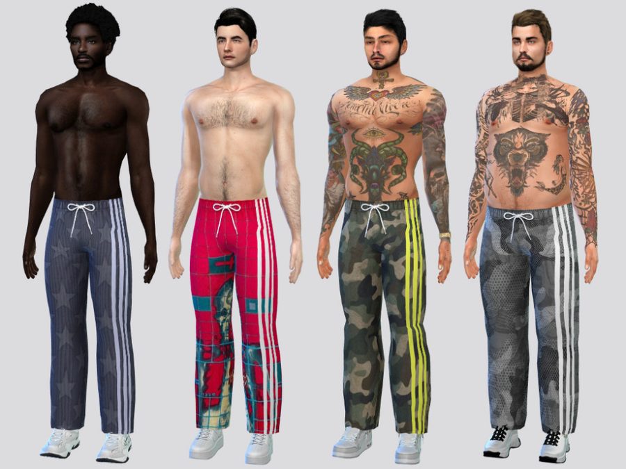Patterned Jogging Pants