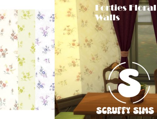 Forties Floral Walls