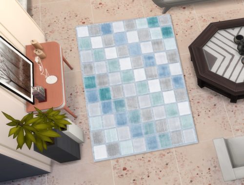 Changing Colour Rug