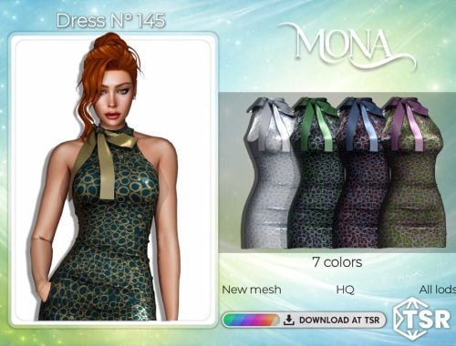 Mini Dress With Bow