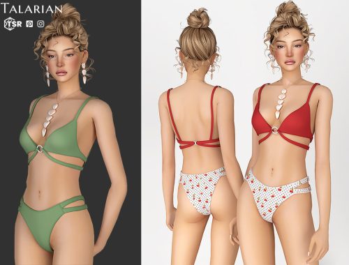 Averie Cutout Bikini Set