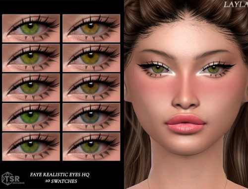 Layla - Faye Realistic Eyes Hq