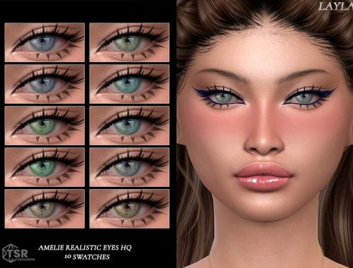 Layla - Amelie Realistic Eyes Hq