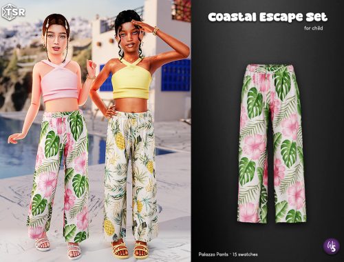 Coastal Escape Girls Set - Child