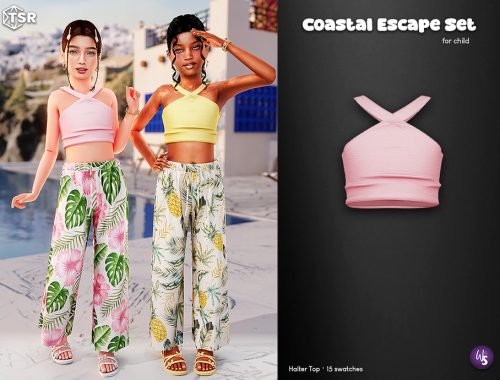 Coastal Escape Girls Set - Child