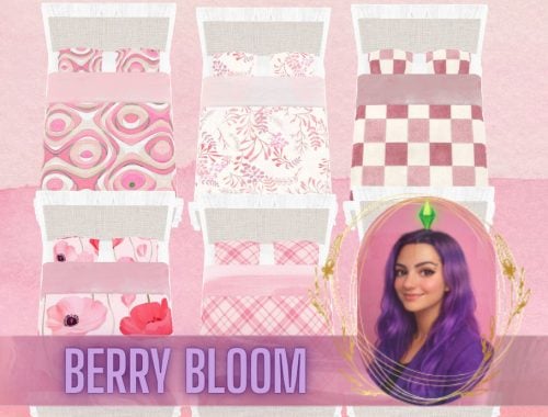 Berry Bloom Bed Set
