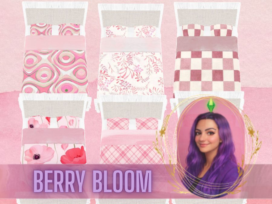 Berry Bloom Bed Set