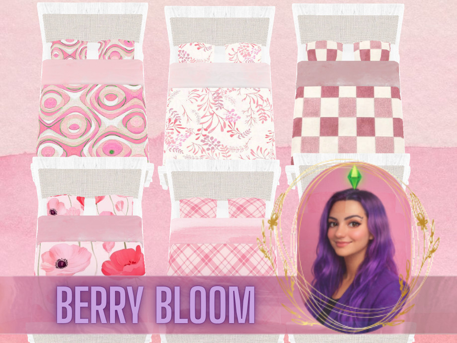 Berry Bloom Bed Set