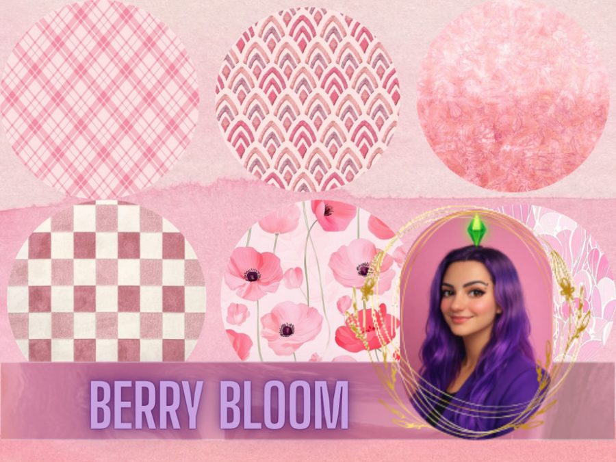 Berry Bloom Rug Set