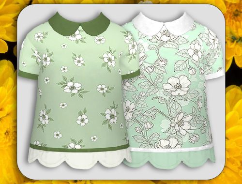 Toddler Girls Sage Green Summer Set