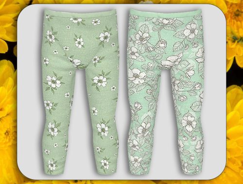 Toddler Girls Sage Green Summer Set