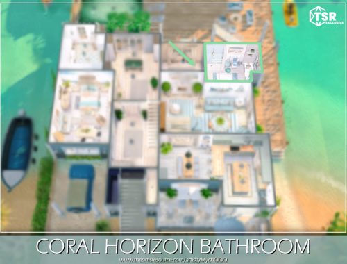 Coral Horizon Bathroom