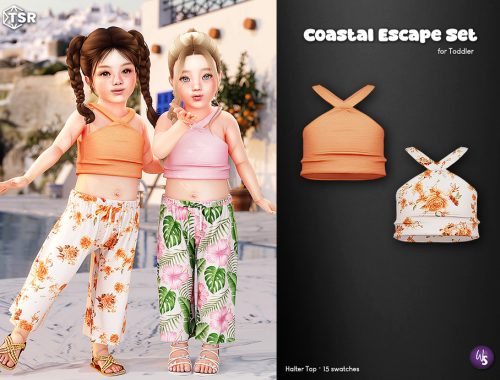 Coastal Escape Girls Set - Toddler