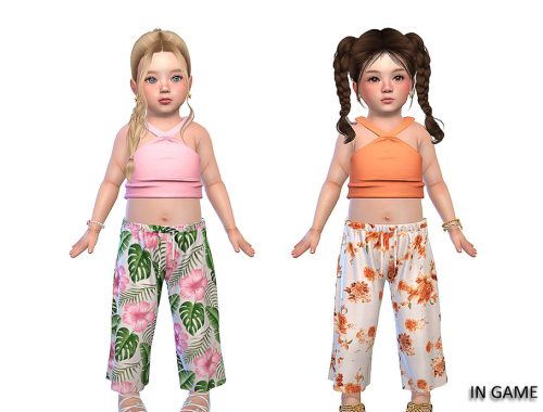 Coastal Escape Girls Set - Toddler