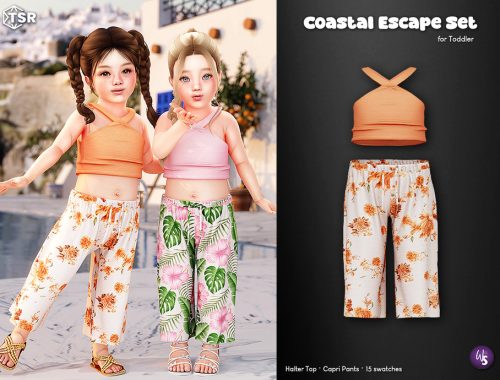 Coastal Escape Girls Set - Toddler