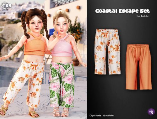Coastal Escape Girls Set - Toddler