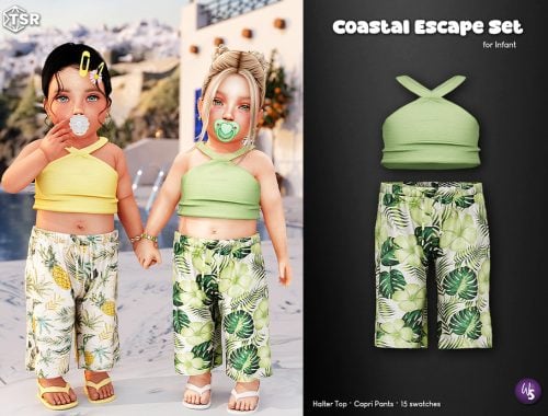 Coastal Escape Girls Set - Infant