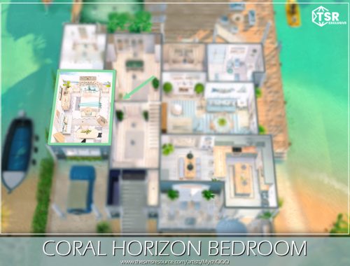 Coral Horizon Bedroom