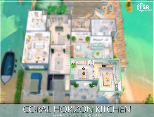 Coral Horizon Kitchen