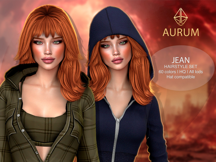 Aurum - Jean Hair Set