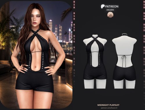 Midnight Playsuit - Patreon