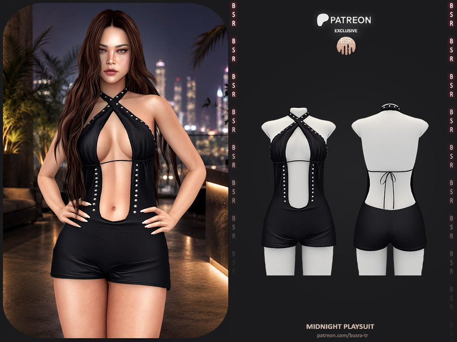 Midnight Playsuit - Patreon