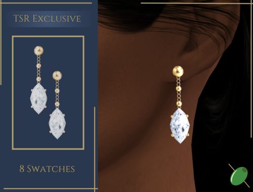 Marquise Drop Earrings