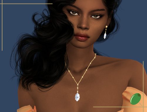 Marquise Drop Necklace