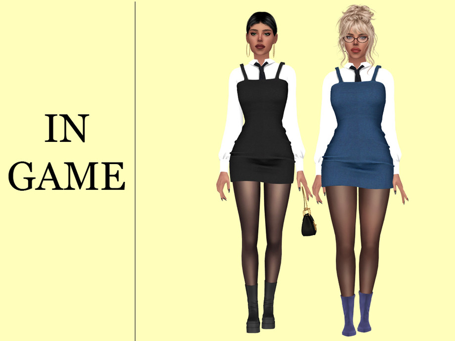 Classic Dress And Shirt With Tie - Image 2