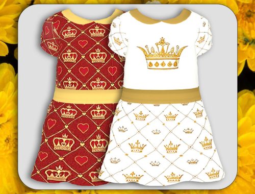 Toddler Queen Of Hearts Dress