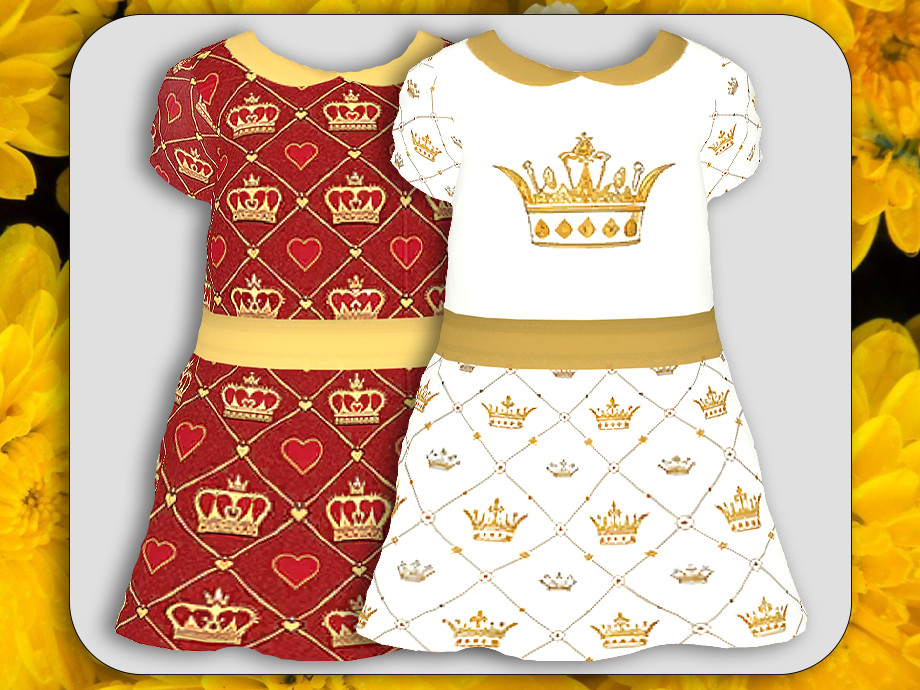 Toddler Queen Of Hearts Dress - Image 2