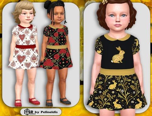 Toddler Queen Of Hearts Dress
