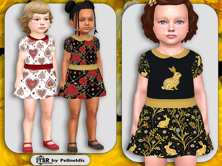 Toddler Queen Of Hearts Dress