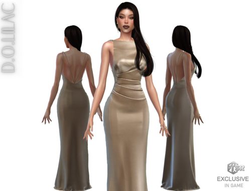Satin Whisper Dress